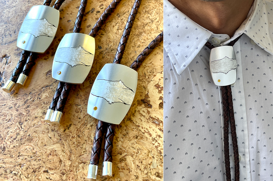Custom Mountain Bolo Tie | Michelle Lenáe Jewelry – Michelle Lenae