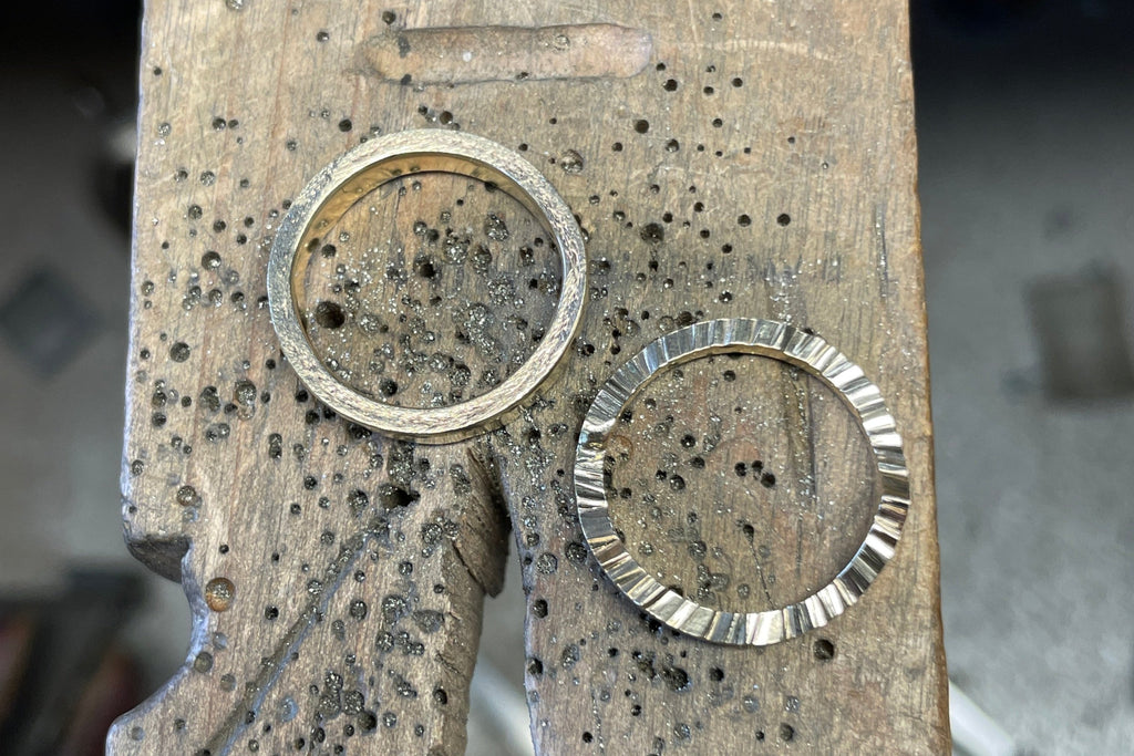Signature details are featured throughout every custom mountain ring by Michelle Lenae Jewelry 